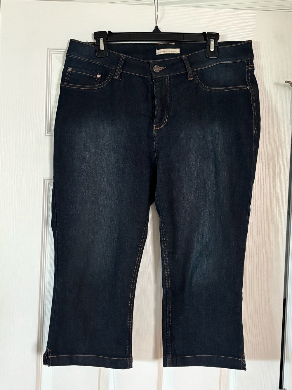 Canyon River Blues Dark Indigo Cropped Jeans